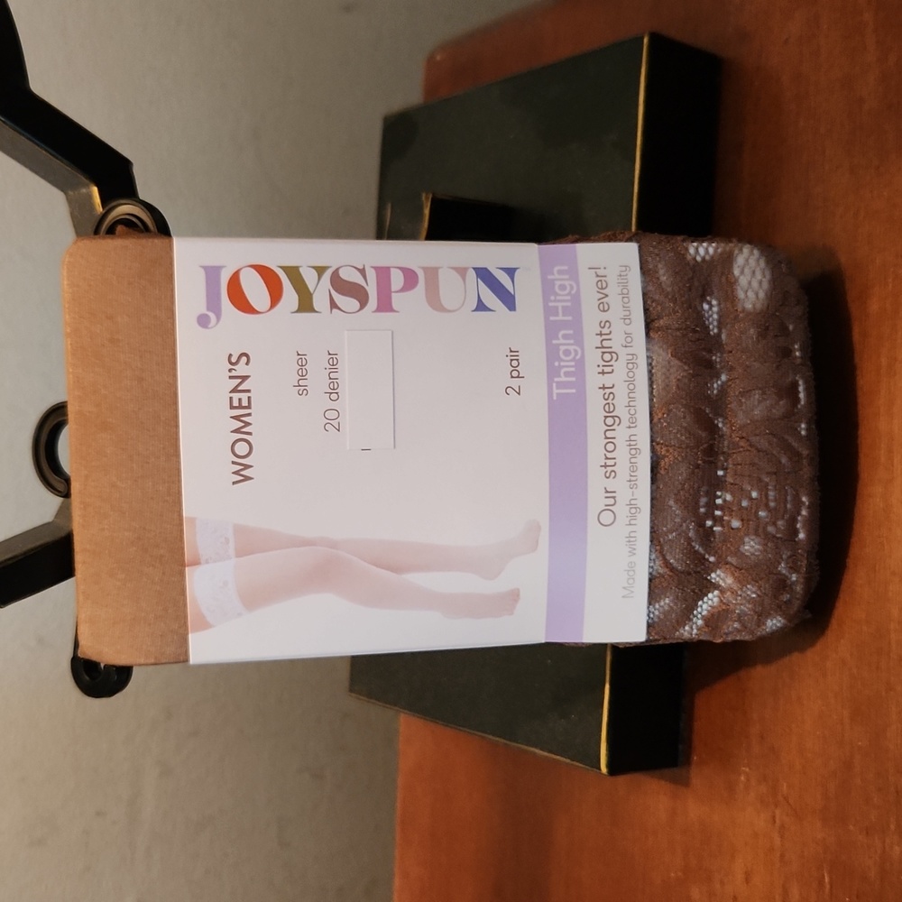 2/$8 Joyspun women's Thigh Highs, pair